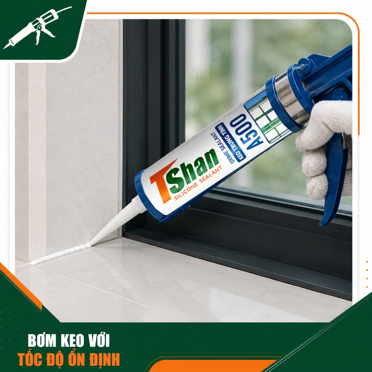 Kỹ thuật giữ đều tay khi đi keo