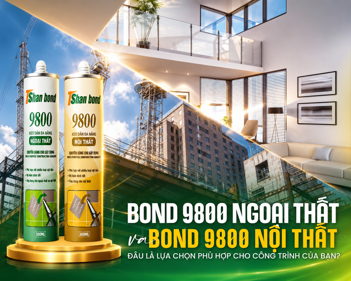 TSHAN Bond 9800 Nội thất và Ngoại thất