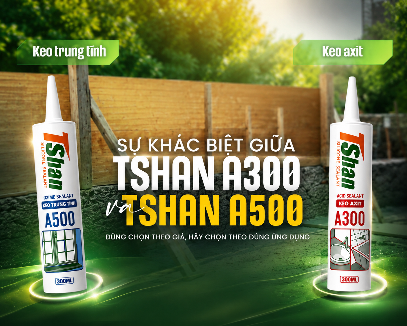 So sánh TSHAN A300 và TSHAN A500