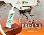 Cách Xử Lý Tường Nứt Đúng Cách – Hướng Dẫn Chi Tiết Bằng Keo Silicone TSHAN A100