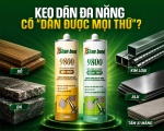 Keo dán đa năng có dán được gỗ, kim loại, đá, nhựa không?  Hướng dẫn lựa chọn đúng vật liệu