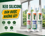 Keo Silicone Dán Được Những Gì? Hướng Dẫn Chọn Keo Tshan Chuẩn Cho Từng Vật Liệu