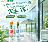 Keo Silicone Chất Lượng. Giải Pháp Tiết Kiệm Chi Phí Và Thi Công Hiệu Quả Cho Thầu Thợ