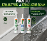 Acrylic Là Gì? Acrylic Khác Silicone Ở Điểm Nào? Cách Chọn Keo Phù Hợp từ TSHAN